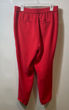 Load image into Gallery viewer, J.Crew Womens Red Elastic Waist Zip Pockets Pull-On Jogger Pants Size 6