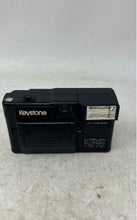 Load image into Gallery viewer, Keystone Everflash 3570 Black Built-In Flash 35mm Film Camera Not Tested
