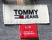 Load image into Gallery viewer, Tommy Jeans Womens Multicolor Striped Long Sleeve Cropped Jacket Size Large