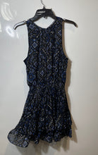 Load image into Gallery viewer, Forever 21 Womens Black Floral Sleeveless Pleated Round Neck Blouse Top Size S