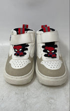 Load image into Gallery viewer, Zara x Marvel Kids White Round Toe High-Top Sneaker Shoes Size EUR 22