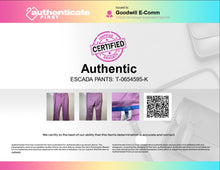 Load image into Gallery viewer, Authentic Escada Sport Womens Purple Flat Front Ankle Pants Size EUR 40