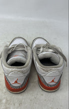 Load image into Gallery viewer, Nike Kids Air Jordan 3 Retro FQ9174-121 White Gray Red Sneaker Shoes Size 12C