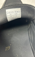 Load image into Gallery viewer, Calvin Klein Mens Jameson Black Leather Square Toe Slip-On Loafer Shoes Size 10