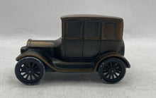 Load image into Gallery viewer, Gold Tone Decoration 1926 T Ford Banthrico Metal Collectible Coin Bank Car