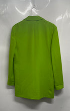 Load image into Gallery viewer, Zara Womens Green Long Sleeve Single-Breasted One Button Blazer Size XS With Tag