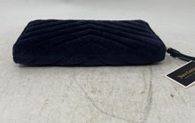 Load image into Gallery viewer, Juicy Couture Womens Navy Blue Quilted Inner Pockets Zip-Around Wallet With Tag