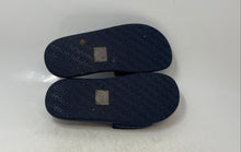 Load image into Gallery viewer, LuLulemon Mens Restfeel Navy Blue Open Toe Slip-On Slide Sandals Size 8