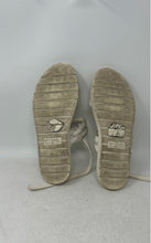 Load image into Gallery viewer, Michael Kors Womens Beige Signature Print Open Toe Ankle Strap Sandals Size 5