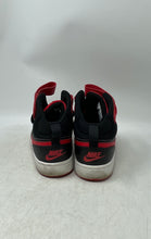 Load image into Gallery viewer, Nike Kids Court Borough Mid 2 CD7782-003 Black Red Sneaker Shoes Size 6Y