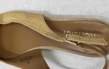 Load image into Gallery viewer, Kensie Womens Poppi Beige Pointed Toe Buckle Slingback Flats Size 8M