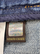 Load image into Gallery viewer, Authentic Roberto Cavalli Mens Blue Denim Straight Leg Jeans Size EUR 31