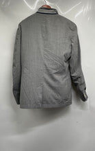 Load image into Gallery viewer, Lacoste Womens Gray Notch Lapel Single-Breasted Two-Piece Blazer & Pants Sz S/30