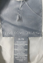 Load image into Gallery viewer, Live Love Dream Womens White Long Sleeve Puffer Jacket Size XL W/Tag