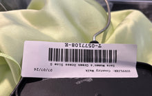 Load image into Gallery viewer, Zara Womens Green Satin Sleeveless Pullover Mini Dress Size Small