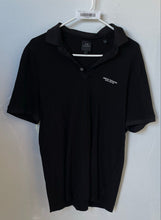 Load image into Gallery viewer, Armani Exchange Mens Black Cotton Short Sleeve Regular Fit Polo Shirt Size L