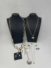 Load image into Gallery viewer, Kendra Scott, Liz Claiborne, Silver Tone/Gold Tone Necklaces-Earrings (8 Pcs)