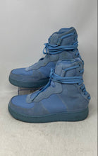 Load image into Gallery viewer, Nike Womens Air Force 1 Rebel XX Blue Lace-Up Ankle Sneakers Boots Size 8