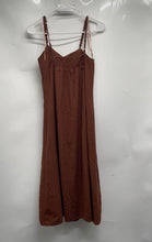 Load image into Gallery viewer, Jessica Simpson Womens Brown V-Neck Sleeveless Collarless Maxi Dress Size XS