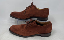 Load image into Gallery viewer, Clarks Mens Brown Suede Lace-Up Round Toe Derby Dress Shoes Size 7M