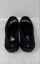 Load image into Gallery viewer, Gloria Vanderbilt Mens Black Silver Chain Round Toe Slip-On Loafer Shoes Size 8