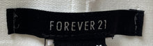 Load image into Gallery viewer, Forever 21 Womens White Sparkling Mesh Wide-Leg Beach Trouser Pants Size M
