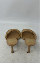 Load image into Gallery viewer, Vince Camuto Womens Brelanie Beige Leather Heeled Slide Sandals Size 6 M