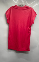 Load image into Gallery viewer, Badgley Mischka Womens Pink Synthetic Leather T-Shirt Dress Size XS With Tag