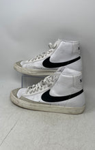 Load image into Gallery viewer, Nike Mens Blazer Mid '77 Vintage BQ6806-100 White Black Gray Sneaker Shoes Sz 12