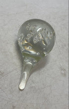 Load image into Gallery viewer, Decorative Clear Bubbly Art Glass Water Drop Teardrop Shaped Paperweight