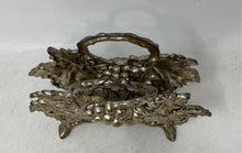 Load image into Gallery viewer, 1994 Godinger Silver Art Co. Ltd. Silver-Tone Grapes Engraved Napkin Holder