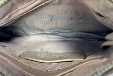 Load image into Gallery viewer, Michael Kors Womens Brown Monogram Print Inner Divider Zipper Wristlet Wallet