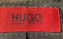 Load image into Gallery viewer, Hugo Boss Mens Blue Striped Long Sleeve Pockets Two-Button Blazer Size 42S