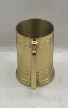 Load image into Gallery viewer, Things Remembered Gold-Tone Brass Collectible Engraved Tankard Beer Stein Mug