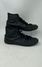 Load image into Gallery viewer, Converse Unisex Chuck Taylor All Star Hi Black Sneaker Shoes Size M10.5 W12.5