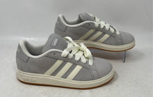 Load image into Gallery viewer, Adidas Kids Grand Court 00s JH6179 Gray White Lace-Up Sneaker Shoes Size 3