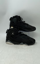 Load image into Gallery viewer, Nike Kids Jordan True Flight 343795-010 Black Sneaker Shoes Size 7Y
