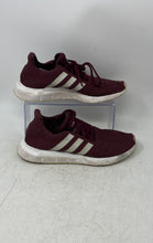 Load image into Gallery viewer, Adidas Womens Swift Run F34311 Burgundy White Lace-Up Sneaker Shoes Size 7.5