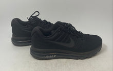 Load image into Gallery viewer, Nike Mens Air Max 2017 849559-004 Black Low Top Lace-Up Sneaker Shoes Size 8