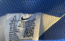 Load image into Gallery viewer, Nike Womens Gamma Force DX9176-101 White Blue Sneaker Shoes Size 9.5 No Laces