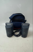 Load image into Gallery viewer, HP Gray 5069-6296 B USB Wired Pavilion Speaker System In Bag Untested
