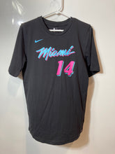 Load image into Gallery viewer, Nike Unisex Black Cotton NBA Miami Heat Tyler Herro #14 Graphic T-Shirt Size XL