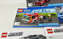 Load image into Gallery viewer, Lot Of 8 Pcs Lego City And Speed Champions Mixed Variety Instruction Manuals