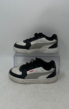 Load image into Gallery viewer, Puma Kids Carter 396317-39 Black White Gray Lace-Up Sneaker Shoes Size 2C