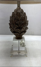 Load image into Gallery viewer, Home Decorative Beige Portable Electric Artichoke Table Lamp Not Tested