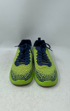 Load image into Gallery viewer, Pyramid Mens Path Lite Seamless Blue Green Lace-Up Sneaker Shoes Size 9.5