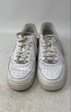 Load image into Gallery viewer, Nike Womens Air Force 1 07 315115-112 White Leather Lace-Up Tennis Shoes Sz 7.5