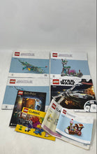 Load image into Gallery viewer, Lot Of 8 Pcs Lego Assorted Mix Of Building Instruction Manuals Booklets