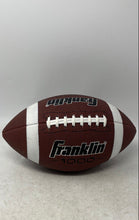 Load image into Gallery viewer, Franklin Brown White Sporing Equipment Grip Rite 1000 Junior Football Ball