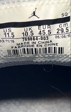 Load image into Gallery viewer, Nike Mens Air Jordan 1 Flight 3 Low 789864-003 Gray Sneakers Shoes Size 11.5